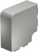 OBO Bettermann Platte hoekkap 60x130mm polyvinylchloride zuiver wit RAL 9010