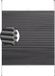 Merkloos Bolt Edge Honeycomb DeLuxus Rolgordijn - Grijs - 90x120 cm