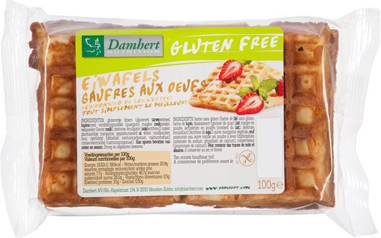 Damhert Glutenvrij Eiwafels