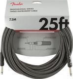 PRO Fender Instrumentenkabel 7.5m Grijs Tweed