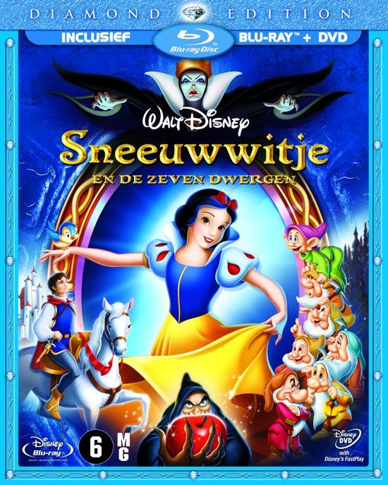 Animation Sneeuwwitje En De Zeven Dwergen (Blu-ray+Dvd Combopack)