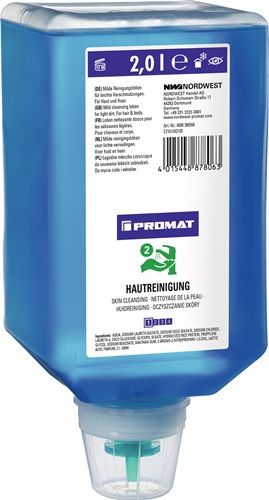 Promat/Tecwerk Huidreiniger | 2 l | Variofles | geschikt voor lichte tot gemiddelde verontreiniging