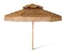 HK LIVING - Parasol Raffia patio - Beige - Raphia synthétique