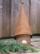 Marmotte lutin en rouille noble 35 cm
