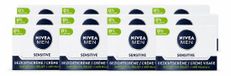 NIVEA MEN Crème de jour sensitive visage - 50 ml - Lot économique - 12 pièces
