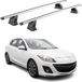 Omac Barres De Toit Transversales En Aluminium Pour Mazda 3 Ii 2010-2013