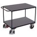 Variofit Gereedschapswagen met 2 houten plateaus - Belasting 400 tot 500 kg