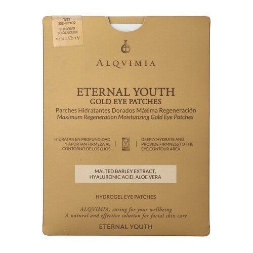 Alqvimia Eternal Youth Gold Oogmaskers 2 patches
