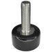 cyclingcolors 1 x cilindervoet instelschroef roestvrij staal AISI 304 (A2) rubber NBR 60 Shore verstelbare drukaanslag meubelgereedschap, M12 x 40 mm