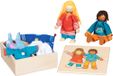 Biegepuppen GOKI Biegepuppen Fynja & Fabio, Klamottenkiste, 6 Outfits