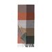 Roeckl Sjaal Coloured Squares Wol Dames 35x170 cm Multi Camel