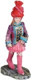 Luville Carnaval Coloré Femme Résine 8 cm Multicolore