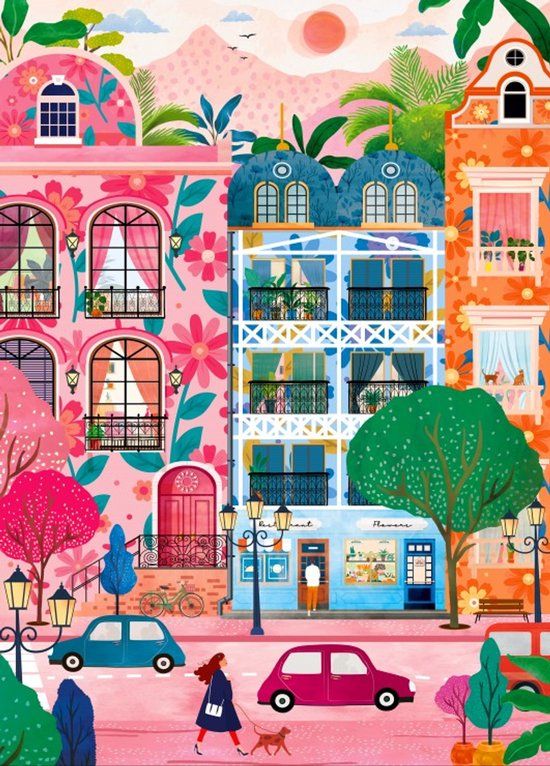 Alize Flower Power 1000-delige Puzzel