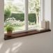 vidaXL - Raamprofielen - 2 stuks - Donkerbruin - 110 x 30 x 2 cm