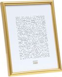 Deknudt Frames Fotolijst - Smal goud kunststof - S011A4 - Fotomaat: 15x20 cm