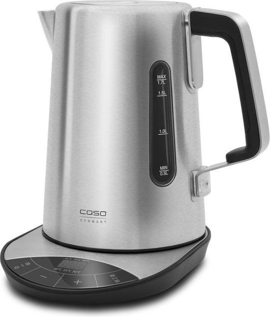 CASO WK2500 - Waterkoker - 1.7L - 2200W - Zwart/RVS