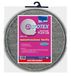 Parodi&Parodi Discotex Normaal, Vloeren met Versterkte naad aan de rand, Staal wol diam. 430 mm Klaar om op de sleepschijf te worden aangebracht, 100% Made in Italy, Grey