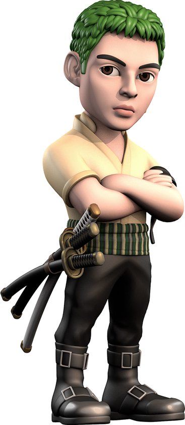 Minix One Piece - Zoro Roronoa Figuur - 12cm - MX12-MGA-OPCZOR