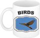 Bellatio Decorations Shoppartners Bv Dierenliefhebber Vliegende Havik Roofvogel Mok 300 ml - Keramiek - Cadeau Beker / Mok Vogels Liefhebber