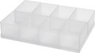 Raaco Inzetbakjes 55 A8-1 met Tray - 8 Bakjes