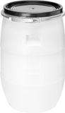 Garronda Regenton 60L kunststof vat levensmiddelcontainer van HDPE voor huis en tuin - GD-0078 Wit