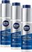 NIVEA MEN Hydraterende Anti-Age Gezichtsgel - 3x50 ml