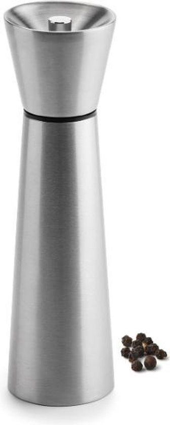 Weis Verstelbare Pepermolen, Edelstaal - Zilver - 21 cm