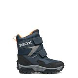 Geox J Himalaya Boy B ABX enkellaars, marineblauw/oranje, 29 EU