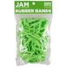 JAM PAPER Duurzame elastiekjes - maat 64 - groene multifunctionele elastiekjes - 100/pak