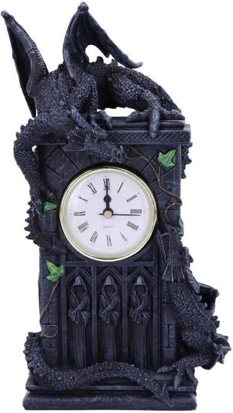 Nemesis Now Draken Duel Tafelklok (26cm) - Multicolor