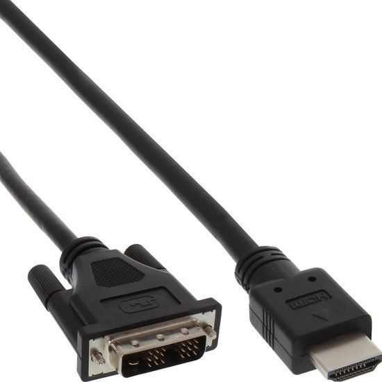 InLine 17665E video kabel adapter 5 m HDMI Zwart