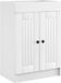 vidaXL Meuble sous lavabo Blanc 78,5 x 37,5 x 81 cm