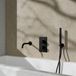 Fortifura Calvi set de bain - noir mat