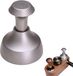 Sans marque 58 mm tamper à café en acier inoxydable - argent