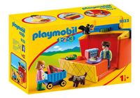 PLAYMOBIL 1.2.3 Marktkraam 9123
