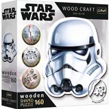 Trefl Star Wars houten Stormtrooper helm puzzel 160 stukjes