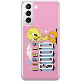 ERT GROUP mobiel telefoonhoesje voor Samsung S21 PLUS Looney Tunes Tweety 016
