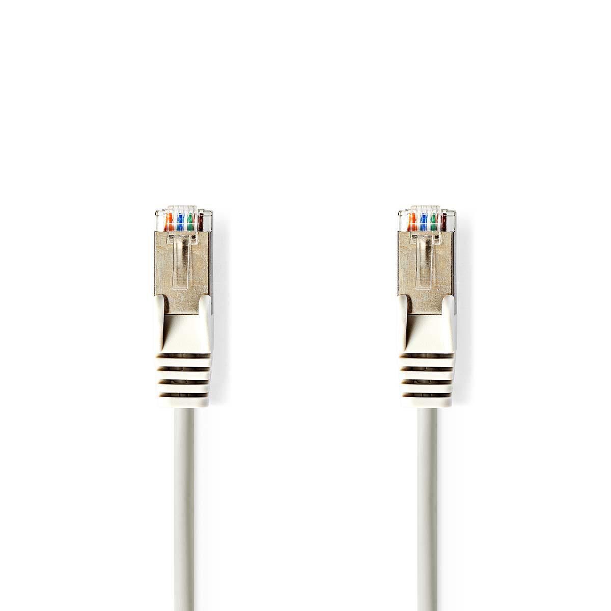 Nedis CCGB85121GY30 - Netwerkkabel - 3 m - Wit