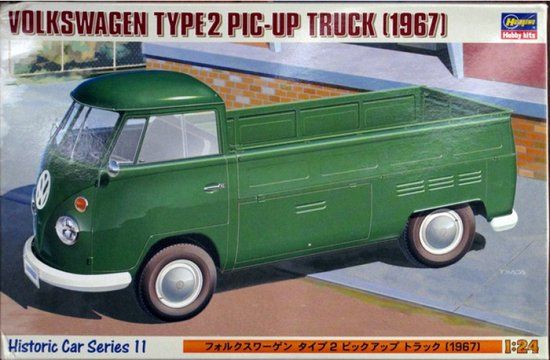 Hasegawa 1:24 Volkswagen VW Type2 Pick-up Truck 1967 Plastic Model Kit
