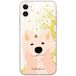ERT GROUP mobiel telefoonhoesje voor Apple Iphone 11 Babaco patroon Dogs 010 met glitter overloopeffect