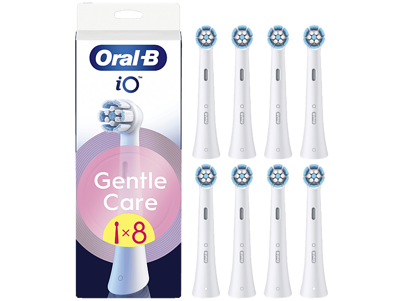 Oral-B iO Gentle Care Wit (8 stuks) - 8700216778350