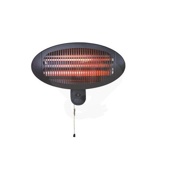 Perel TC78020 Hangende Elektrische Terrasverwarmer - 2000W - Zwart