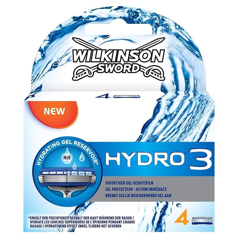 Wilkinson Scheermesjes Heren Hydro 3 - 4 stuks