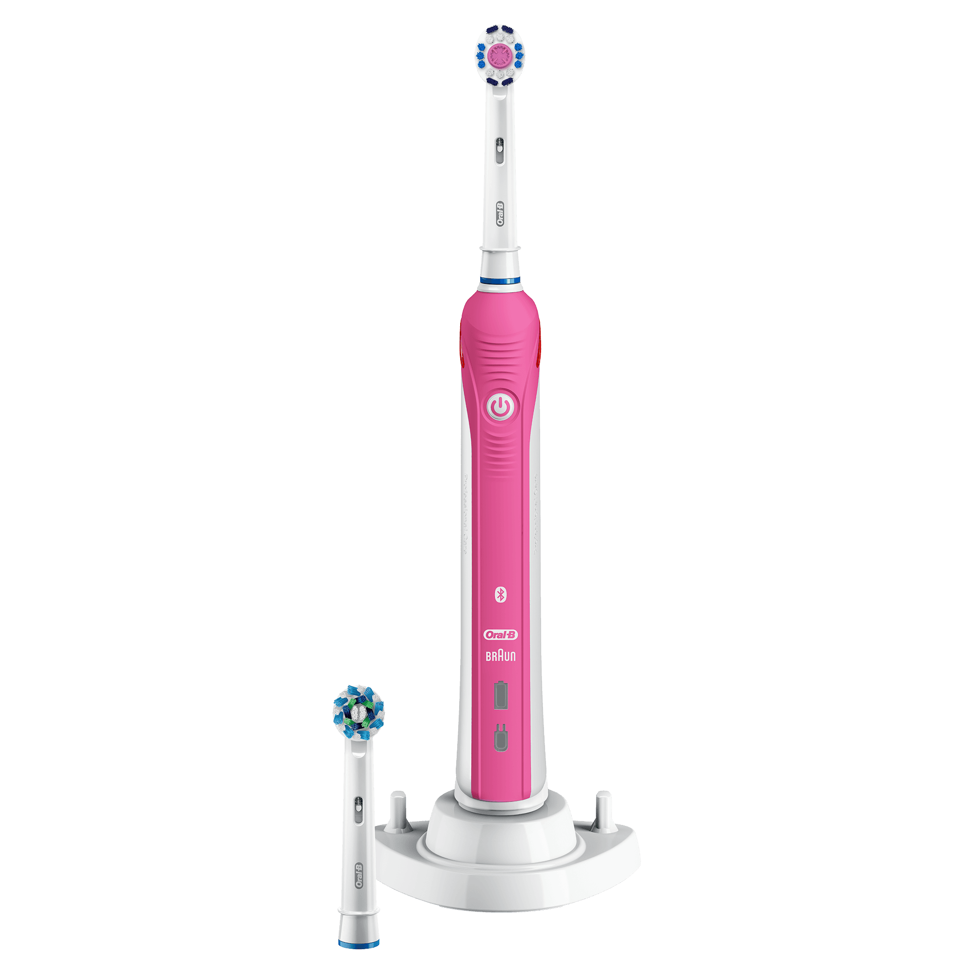 Oral-B Smart 4 4000W Elektrische Tandenborstel Powered by Braun roze