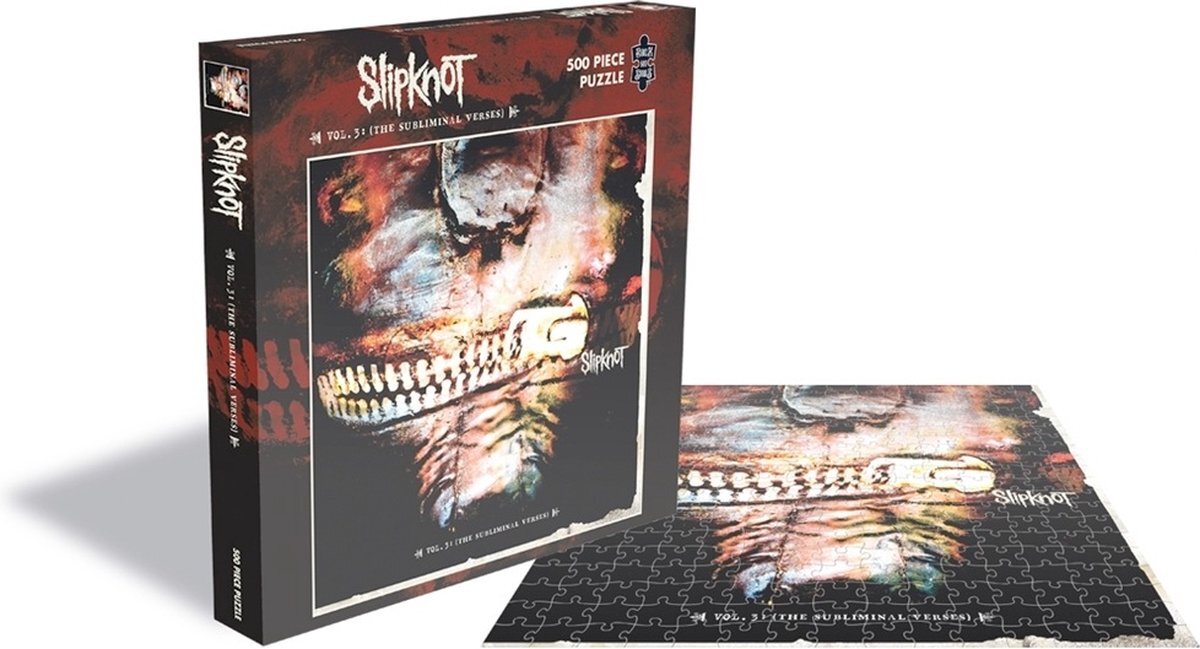 Plastic Head Slipknot Puzzel Vol 3 - The Subliminal Verses 500 stukjes Multicolours