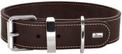 Hunter Halsband Aalborg Special Donkerbruin - Hondenhalsband - 60 cm