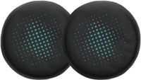 kwmobile 2x oorkussens geschikt voor Jlab Go Work Gen 2 - Earpads voor koptelefoon in zwart
