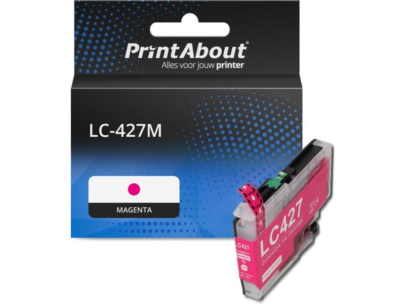 PrintAbout Inktcartridge LC-427M Magenta