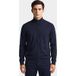 Profuomo Bleu marine fermeture éclair intégrale basique de luxe