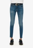 Superdry Vintage Skinny Jeans Dames Biologisch Katoen Middelhoge Taille W27 Fulton Vintage Blue